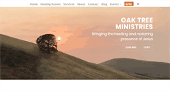Desktop Screenshot of oaktreeministries.net