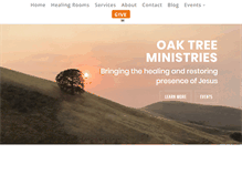 Tablet Screenshot of oaktreeministries.net